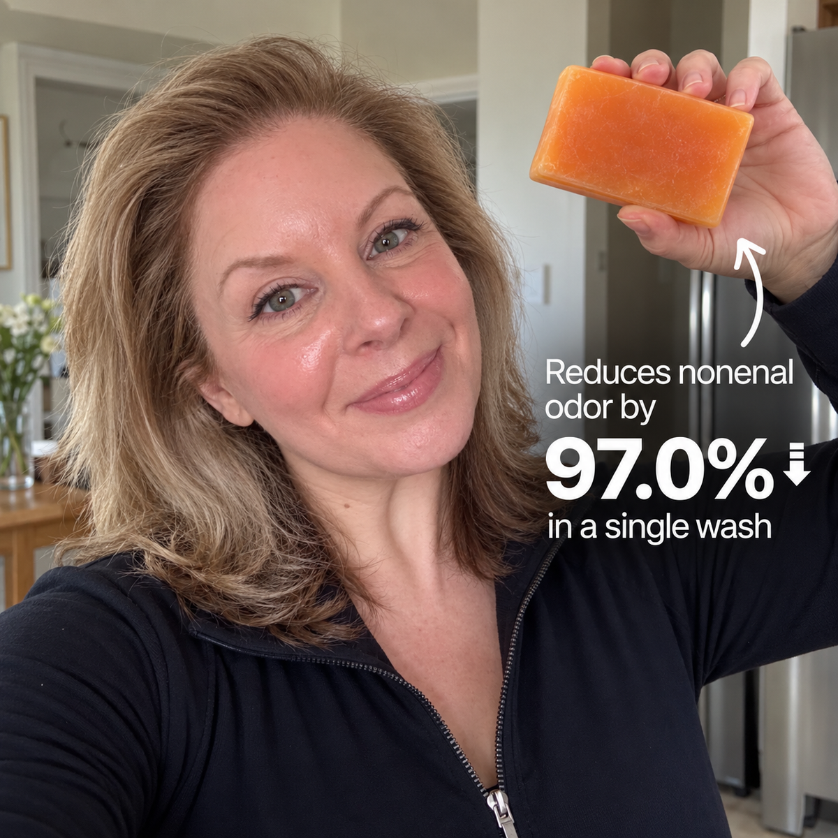 Neutralizes the "Peri-Stink" That Ordinary Soap Leaves Behind